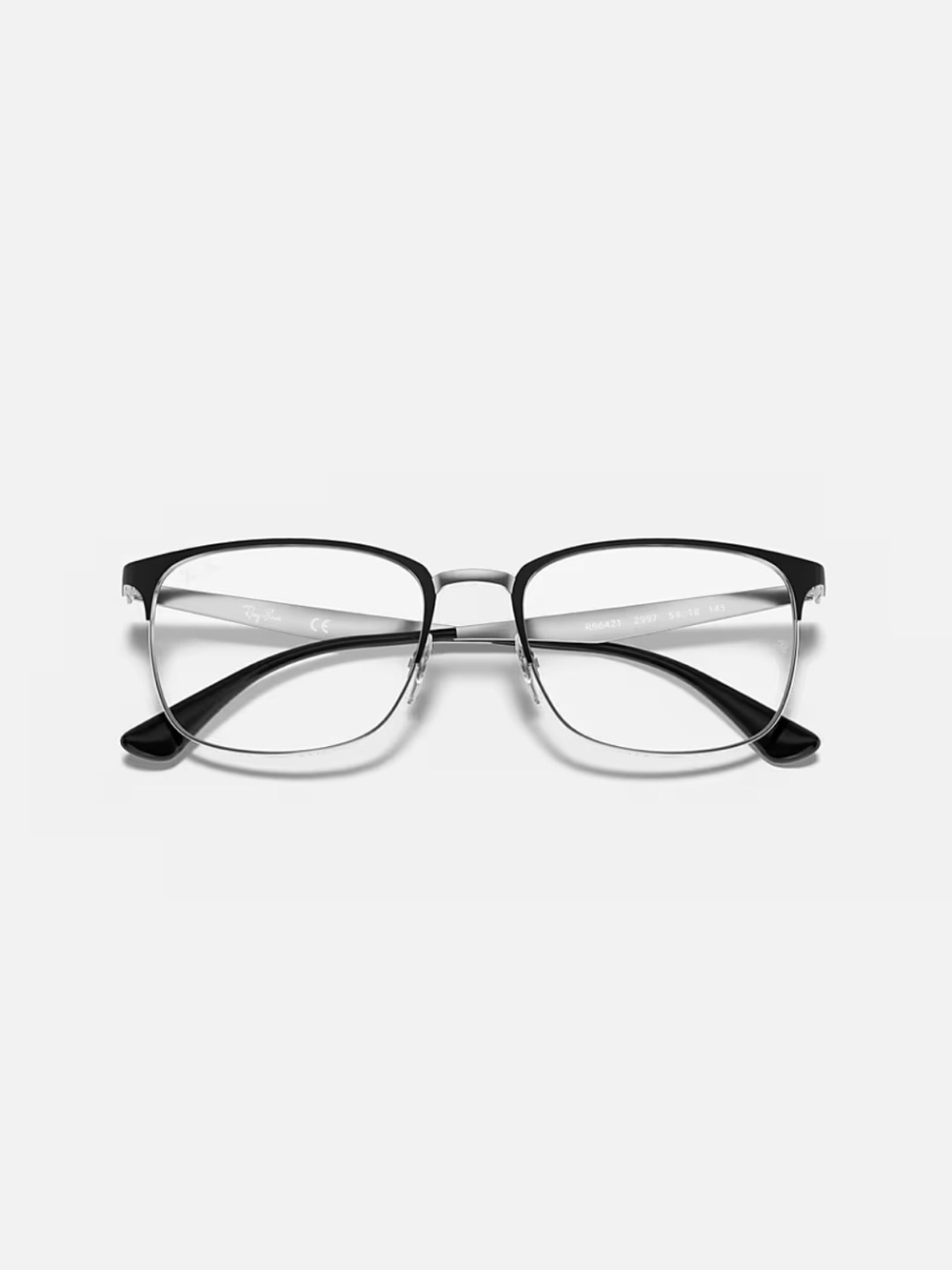 Ray-Ban RB 6421 Optics Eyeglasses Black & Silver